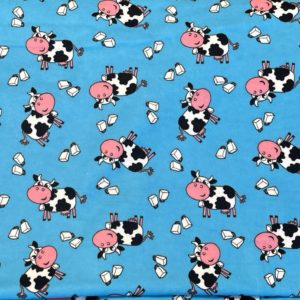 Koetjes op blauw