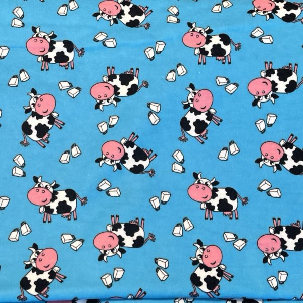 Koetjes op blauw