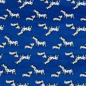 Hondjes op Donkerblauw