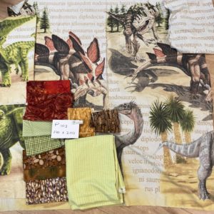 P103 1.40 x 2.00 Dinosauriers