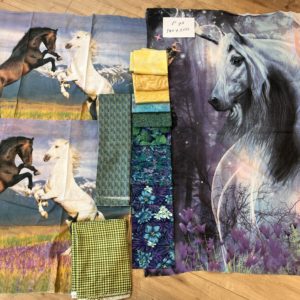 P96 1.40 x 2.00 Paarden en Eenhoorn