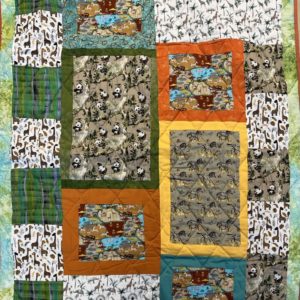 Safari Dieren Droomdeken 120 x 150 cm